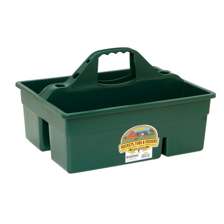 MILLER MFG TOTE PLSTIC GREEN 17""L DT-6 GREEN